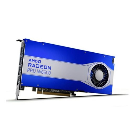 Picture of AMD Radeon Pro W6600 Professional Graphics Card, PCIe4, 8GB DDR6, 4 DP